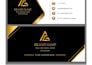 do luxury minimal business card design